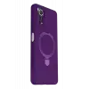 Newface Xiaomi Redmi Note 12 Pro 4G Regal Magsafe Standlı Kapak - Derin Mor