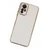 Newface Xiaomi Redmi Note 12S Kılıf Volet Silikon - Beyaz