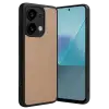 Newface Xiaomi Redmi Note 13 4G Kılıf Aras Deri Kapak - Pudra