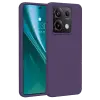 Newface Xiaomi Redmi Note 13 Pro 4G Kılıf First Silikon - Mor