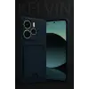 Newface Xiaomi Redmi Note 14 4G Kelvin Kartvizitli Silikon - Derin Mor
