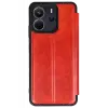 Newface Xiaomi Redmi Note 14 4G Kılıf Flip Cover - Kırmızı