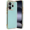 Newface Xiaomi Redmi Note 14 4G Kılıf Volet Silikon - Açık Yeşil