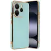Newface Xiaomi Redmi Note 14 4G Kılıf Volet Silikon - Açık Yeşil