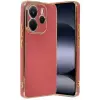 Newface Xiaomi Redmi Note 14 4G Kılıf Volet Silikon - Kırmızı