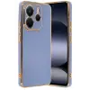 Newface Xiaomi Redmi Note 14 4G Kılıf Volet Silikon - Mavi