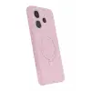 Newface Xiaomi Redmi Note 14 4G Regal Magsafe Standlı Kapak - Açık Pembe