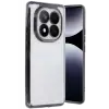 Newface Xiaomi Redmi Note 14 Pro 4G Kılıf Razer Lensli Silikon - Siyah