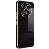 Newface Xiaomi Redmi Note 14 Pro 4G Kılıf Volet Silikon - Siyah