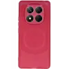 Newface Xiaomi Redmi Note 14 Pro 5G Kılıf Maya Karbon Kapak - Bordo