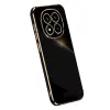 Newface Xiaomi Redmi Note 14 Pro 5G Kılıf Volet Silikon - Siyah