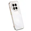 Newface Xiaomi Redmi Note 14 Pro Plus Kılıf Volet Silikon - Beyaz