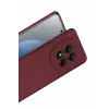 Newface Xiaomi Redmi Note 15 4G Viera Silikon - Bordo