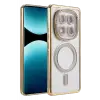 Newface Xiaomi Redmi Note 15 Pro 4G Joke Simli Magneticsafe Kılıf - Gold