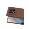 Newface Xiaomi Redmi Note 15 Pro 5G First Silikon - Kahverengi