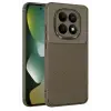 Newface Xiaomi Redmi Note 15 Pro Plus 5G Auto Focus Karbon Kapak - Kahverengi