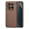 Newface Xiaomi Redmi Note 15 Pro Plus 5G Thermax Silikon Kılıf - Kahverengi