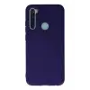 Newface Xiaomi Redmi Note 8 Kılıf Nano içi Kadife Silikon - Mor