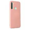 Newface Xiaomi Redmi Note 8 Kılıf Nano içi Kadife Silikon - Pudra