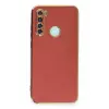 Newface Xiaomi Redmi Note 8 Kılıf Volet Silikon - Kırmızı