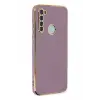 Newface Xiaomi Redmi Note 8 Kılıf Volet Silikon - Mor