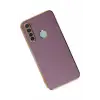 Newface Xiaomi Redmi Note 8 Kılıf Volet Silikon - Mor