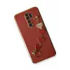 Newface Xiaomi Redmi Note 8 Pro Kılıf Esila Silikon - Kırmızı
