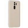 Newface Xiaomi Redmi Note 8 Pro Kılıf First Silikon - Krem
