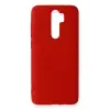 Newface Xiaomi Redmi Note 8 Pro Kılıf Nano içi Kadife Silikon - Kırmızı