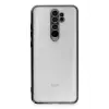 Newface Xiaomi Redmi Note 8 Pro Kılıf Razer Lensli Silikon - Siyah