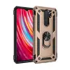 Newface Xiaomi Redmi Note 8 Pro Kılıf Sofya Yüzüklü Silikon Kapak - Gold