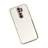 Newface Xiaomi Redmi Note 8 Pro Kılıf Volet Silikon - Beyaz