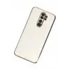 Newface Xiaomi Redmi Note 8 Pro Kılıf Volet Silikon - Beyaz