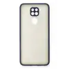 Newface Xiaomi Redmi Note 9 Kılıf Montreal Silikon Kapak - Lacivert