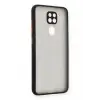 Newface Xiaomi Redmi Note 9 Kılıf Montreal Silikon Kapak - Siyah