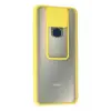 Newface Xiaomi Redmi Note 9 Kılıf Palm Buzlu Kamera Sürgülü Silikon - Sarı