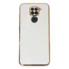 Newface Xiaomi Redmi Note 9 Kılıf Volet Silikon - Beyaz