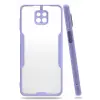 Newface Xiaomi Redmi Note 9S Kılıf Platin Silikon - Lila