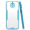 Newface Xiaomi Redmi Note 9S Kılıf Platin Silikon - Mavi