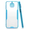 Newface Xiaomi Redmi Note 9S Kılıf Platin Silikon - Mavi