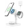 Newface YM-UD22 Kablosuz Şarj Masaüstü Set - Beyaz