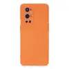 One Plus 9 Pro Kılıf Nano içi Kadife Silikon - Turuncu