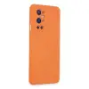 One Plus 9 Pro Kılıf Nano içi Kadife Silikon - Turuncu