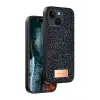Onegif Apple iPhone 14 Bright Simli Kapak - Siyah