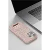 Onegif Apple iPhone 14 Pro Max Bright Simli Kapak - Siyah