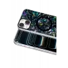 Onegif Apple iPhone 15 Mila Dalgalı Magsafe Kapak - Lacivert