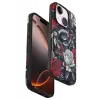 Onegif Apple iPhone 15 Plus Flower Series Magsafe Kapak - Siyah