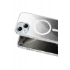 Onegif Apple iPhone 15 Sora Simli Magsafe Kapak - Siyah