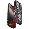 Onegif Apple iPhone 16 Pro Max Flower Series Magsafe Kapak - Siyah