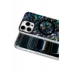 Onegif Apple iPhone 16 Pro Max Mila Dalgalı Magsafe Kapak - Lacivert